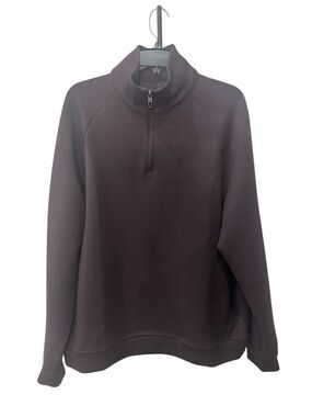 Lululemon smooth spacer quarter zip in sequoia men’s size L